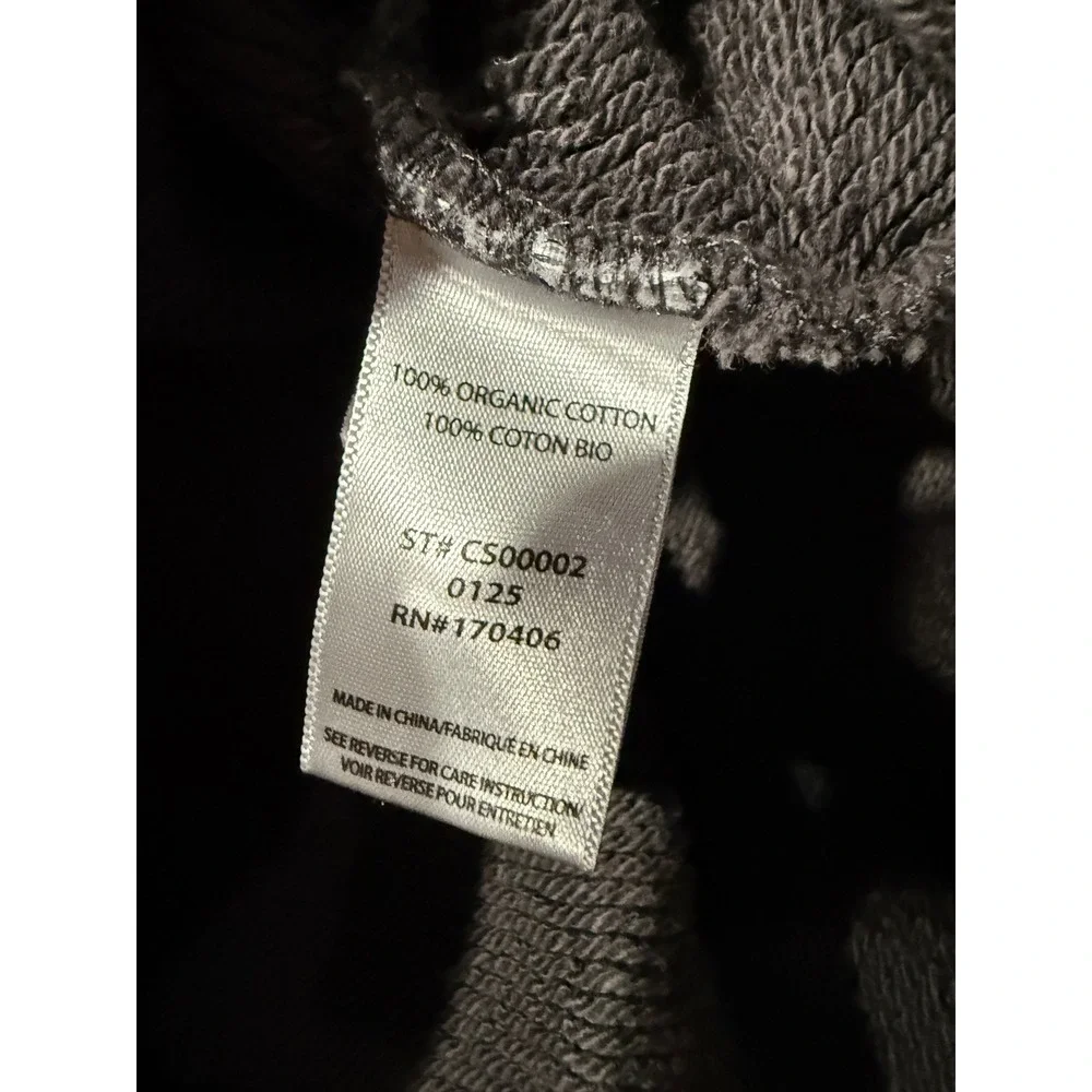 Elwood Mens Organic Cotton Sweat Shorts XXL Faded Charcoal/Brown Drawstring